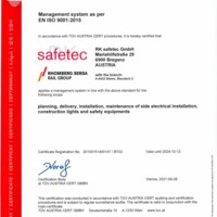 Ce 12X QM Certificate RK safetec EN